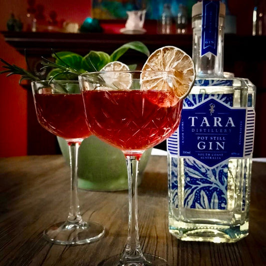 Parisian Cocktail Recipe | Tara Pot Still Gin with Cassis & Vermouth
